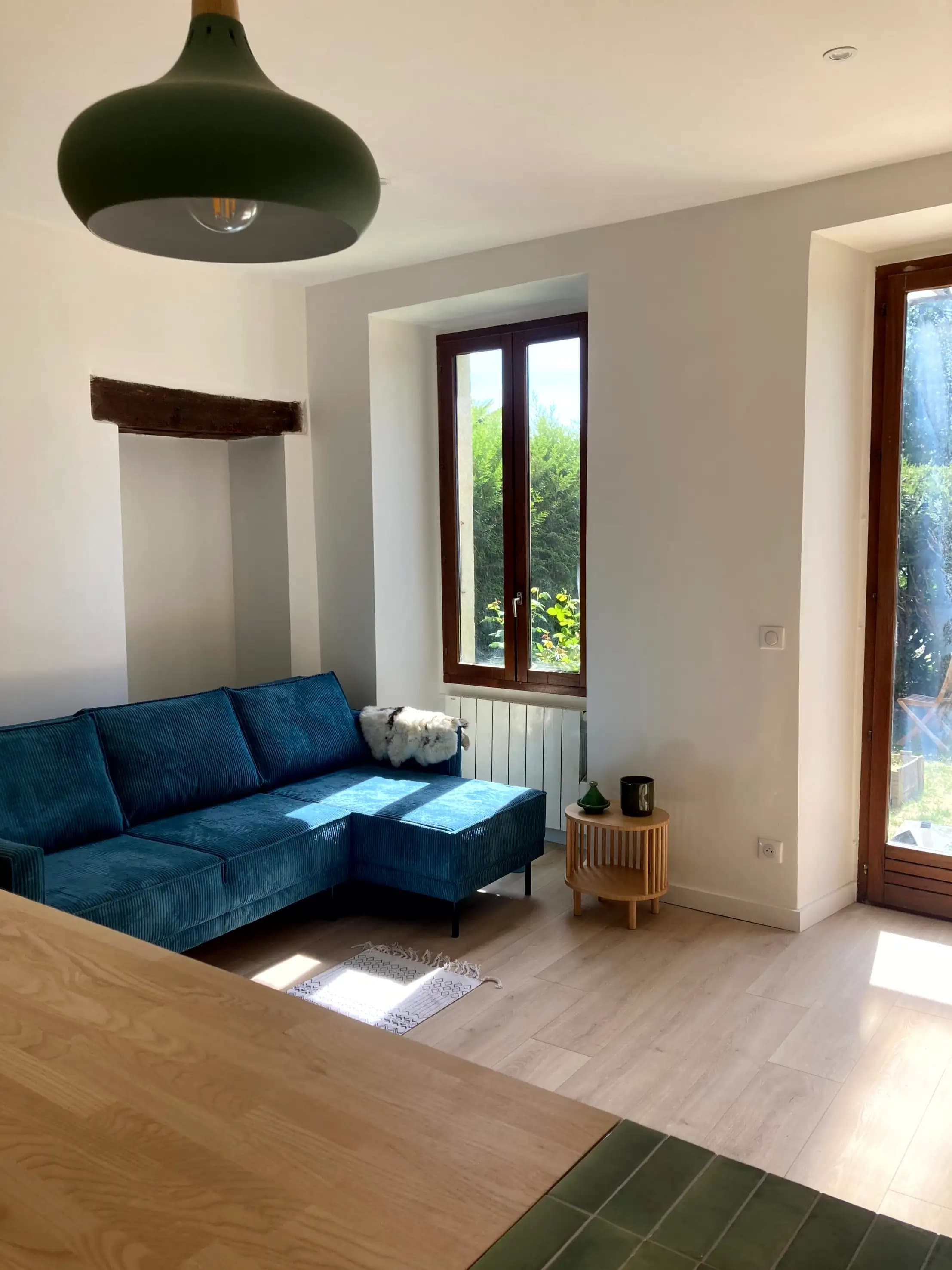 salon de l'appartement de location vacances annecy